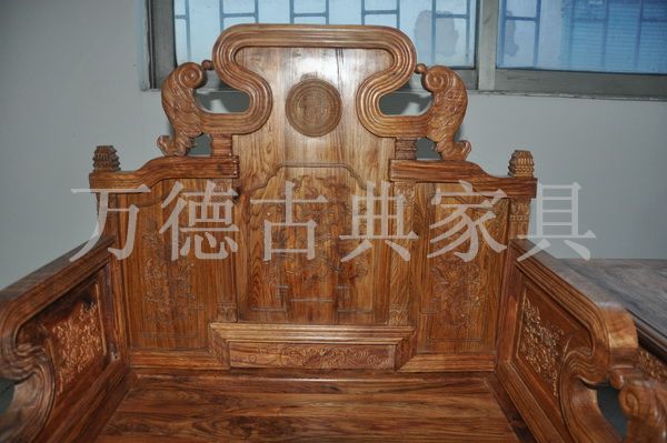 酸枝雕花椅4（万德）